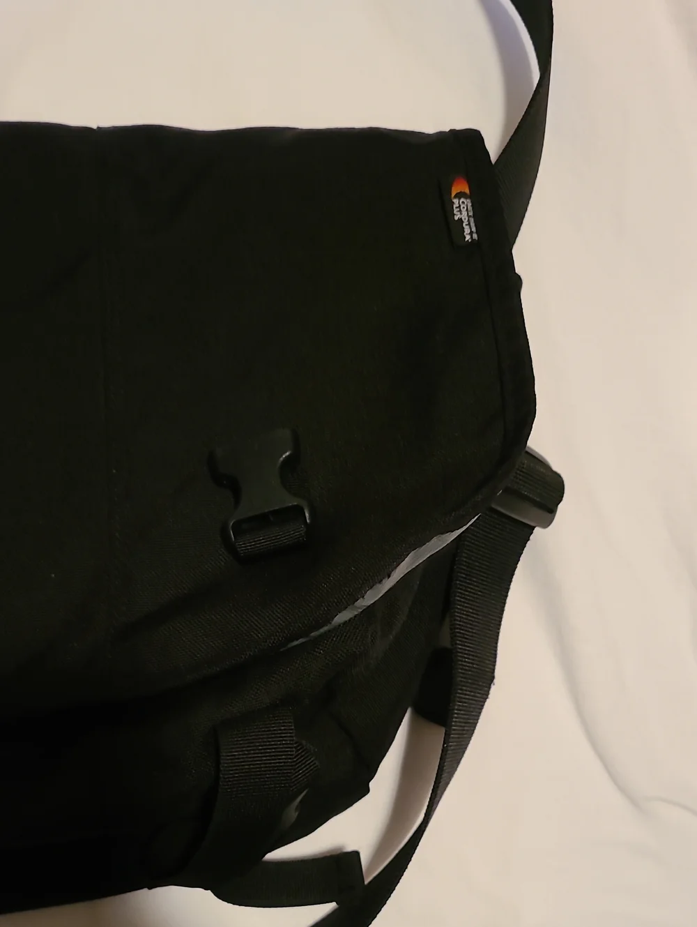 Kamp New York The Messanger Gear, Black USA Cordura Plus Bag Pack
